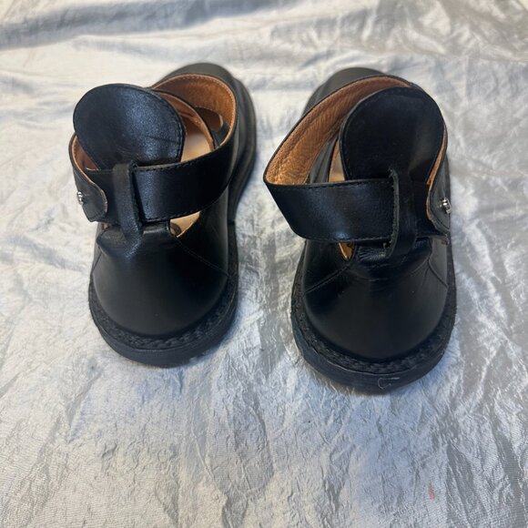 Trippen Vivienne black Leather Wrap Strap Shoe 38 / US 7.5 - Picture 5 of 6